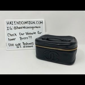 Authentic Chanel vanity case